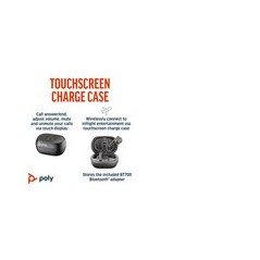 Poly Voyager Free 60 TWS Earbuds - Premium Sound, Wireless Freedom in Black